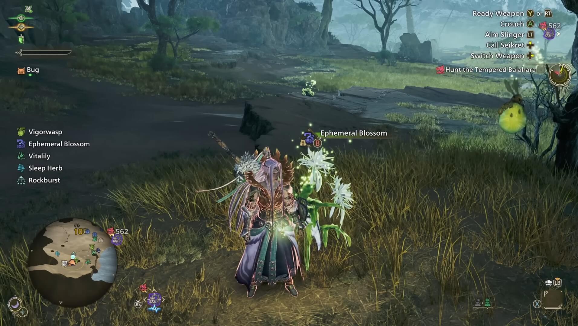 ephemeral blossoms in Monster Hunter Wilds